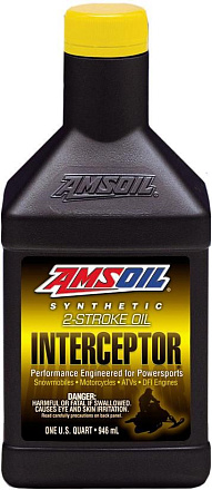 AMSOIL Interceptor Synthetic 2-Stroke Oil preview 1
