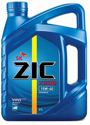 ZIC X5000 15W-40 фото 1 ZIC X5000 15W-40 preview 1