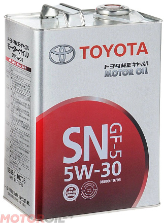 TOYOTA Motor oil 5W-30 SN/GF-5 фото 1 TOYOTA Motor oil 5W-30 SN/GF-5 preview 1