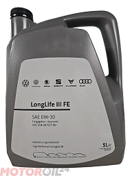 VOLKSWAGEN LongLife III FE 0W-30
