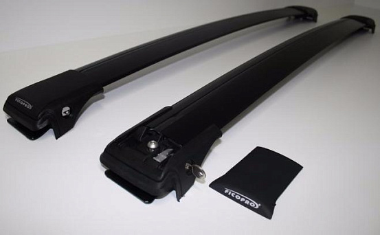 Багажник на рейлинги FICOPRO R-46 B (черный) preview 2