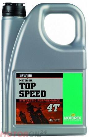 MOTOREX Top Speed 4T 15W-50 preview 1