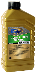 Трансмиссионное масло AVENO Gear Super Synth 75W-90 GL 4/5