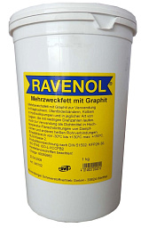 Смазка с графитом RAVENOL Mehrzweckfett m. Graphit