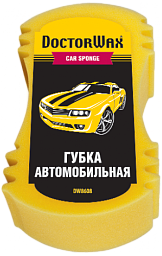 Губка для мытья автомобиля DOCTOR WAX Auto Sponge 12х25х7см  