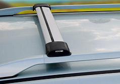 Багажник на рейлинги FICOPRO R-48 S (серебристый)