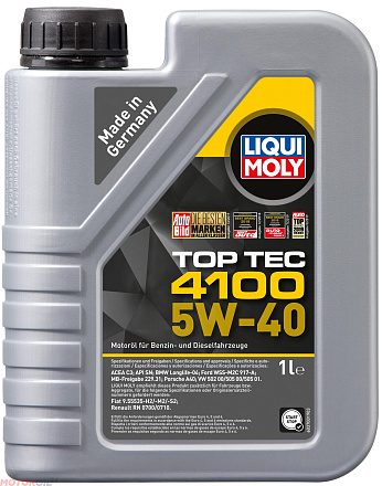 LIQUI MOLY Top Tec 4100 5W-40 preview 1