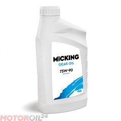 Трансмиссионное масло MICKING Gear Oil 75W-90 GL-5/MT-1