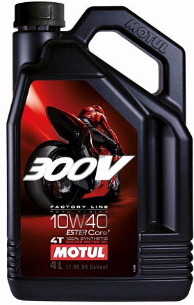 MOTUL 300V 4T Factory Line Road Racing 10W-40 preview 1
