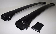 Багажник на рейлинги FICOPRO R-56 B (черный)