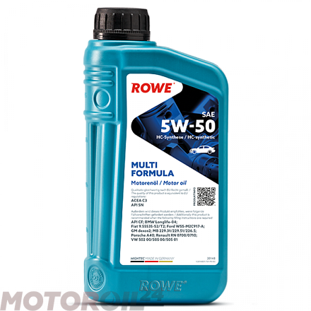 ROWE Hightec Multi Formula 5W-50 фото 1 ROWE Hightec Multi Formula 5W-50 preview 1