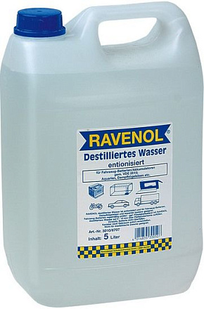 Дистиллированная вода RAVENOL destilliertes Wasser preview 1