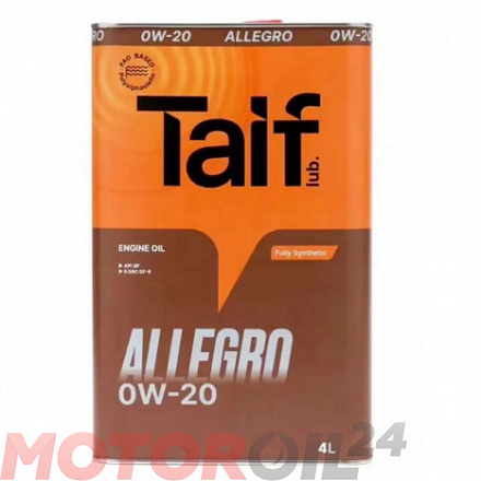TAIF Allegro 0W-20 preview 1