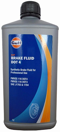 Тормозная жидкость GULF Brake Fluid DOT 4 preview 1
