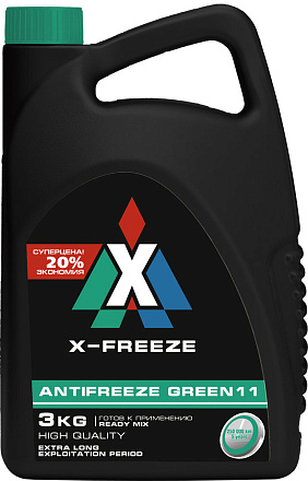 Антифриз зеленый FELIX X-Freeze Green preview 2