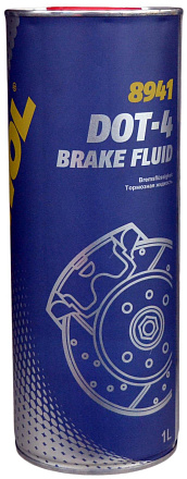 Тормозная жидкость MANNOL DOT-4 preview 1