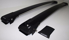 Багажник на рейлинги FICOPRO R-46 B (черный)