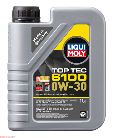 LIQUI MOLY Top Tec 6100 0W-30 фото 1 LIQUI MOLY Top Tec 6100 0W-30 preview 1