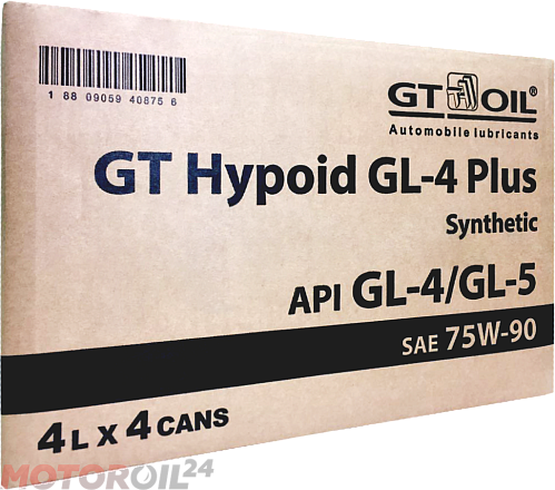 Трансмиссионное масло GT-OIL GT Hypoid GL-4 Plus 75W-90 preview 1