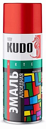 Эмаль универсальная белая глянцевая KUDO