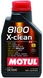 MOTUL 8100 X-clean 5W-40