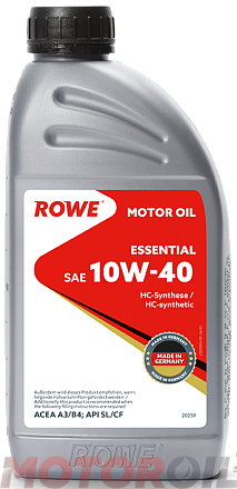 ROWE Essential 10W-40 фото 1 ROWE Essential 10W-40 preview 1