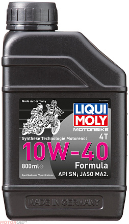 LIQUI MOLY Motorbike 4T Formula 10W-40 preview 1