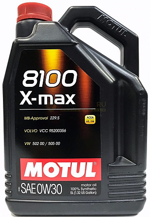 MOTUL 8100 X-max 0W-30 preview 1