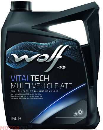 Трансмиссионное масло WOLF VitalTech Multi Vehicle ATF  фото 1 Трансмиссионное масло WOLF VitalTech Multi Vehicle ATF  preview 1