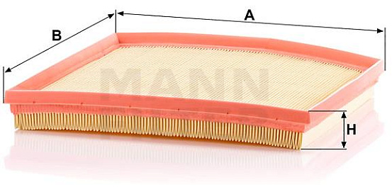 Воздушный фильтр MANN C29028 preview 2