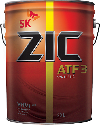 Трансмиссионное масло ZIC ATF 3 фото 1 Трансмиссионное масло ZIC ATF 3 preview 1