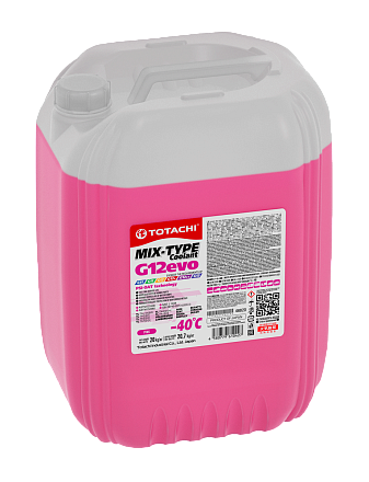 Антифриз TOTACHI MIX-TYPE COOLANT G12evo PINK -40C preview 1