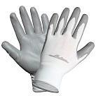 Перчатки нейлоновые AIRLINE с цельным ПУ покрытием ладони