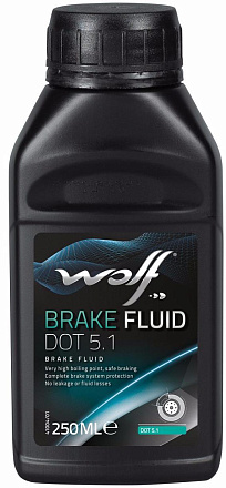 Тормозная жидкость WOLF Brake Fluid  DOT 5.1  preview 1