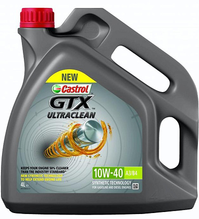 CASTROL GTX Ultraclean 10W-40 A3/B3 фото 1 CASTROL GTX Ultraclean 10W-40 A3/B3 preview 1