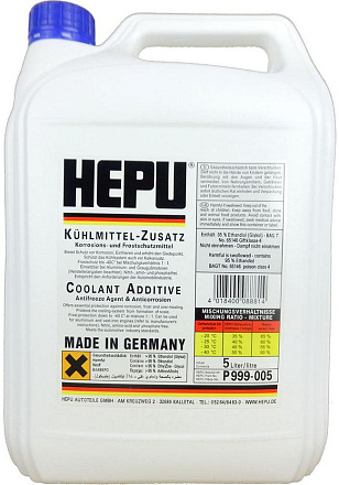Антифриз концентрат синий HEPU Coolant G11 preview 1