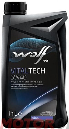 WOLF Vital Tech 5W-40 фото 1 WOLF Vital Tech 5W-40 preview 1