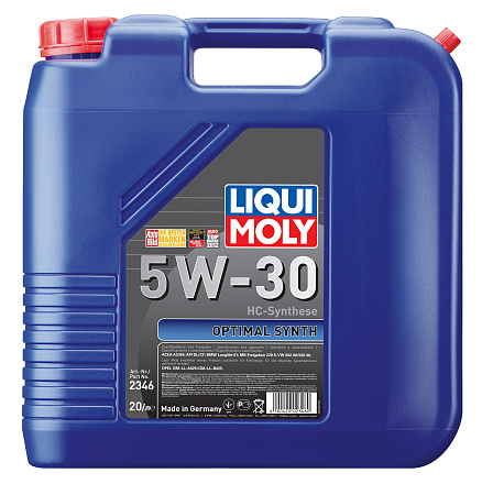 LIQUI MOLY Optimal HT Synth 5W-30 фото 1 LIQUI MOLY Optimal HT Synth 5W-30 preview 1