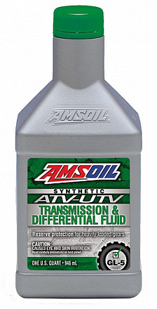 Трансмиссионное масло AMSOIL Synthetic ATV/UTV Transmission and Differential Fluid preview 2