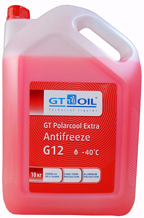 Антифриз готовый красный GT-OIL GT PolarCool Extra G12 preview 2
