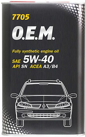 MANNOL 7705 O.E.M. for Renault Nissan 5W-40 фото 1 MANNOL 7705 O.E.M. for Renault Nissan 5W-40 preview 1