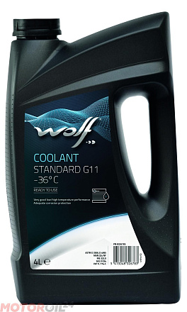 Антифриз готовый синий WOLF Coolant Standard G11 -36°C preview 1