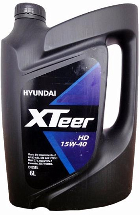 HYUNDAI XTeer Heavy Duty 15W-40 фото 1 HYUNDAI XTeer Heavy Duty 15W-40 preview 1