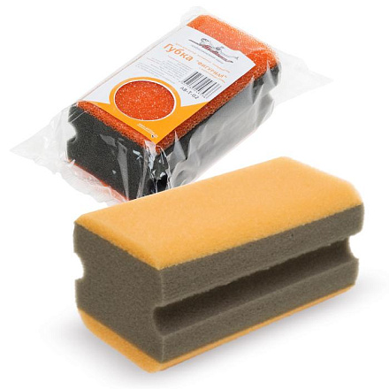 Губка AIRLINE поролоновая "Фигурная" с коралловым слоем  preview 1