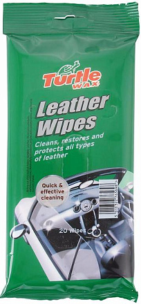 Салфетки для кожи TURTLE WAX Leather wipes preview 1