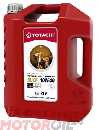 TOTACHI NIRO Optima Pro Semi-Synthetic 10W-40 preview 1