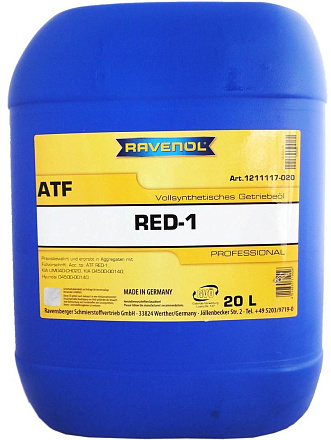  Трансмиссионное масло RAVENOL ATF RED-1 preview 1