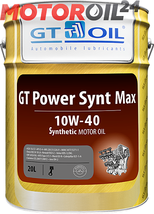 GT-OIL GT Power Synt Max 10W-40 фото 2 GT-OIL GT Power Synt Max 10W-40 preview 2