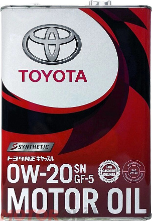 TOYOTA Motor Oil 0W-20 SN/GF-5 preview 1
