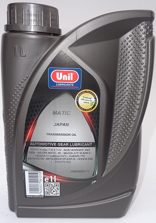 Трансмиссионное масло UNIL Matic Japan preview 1